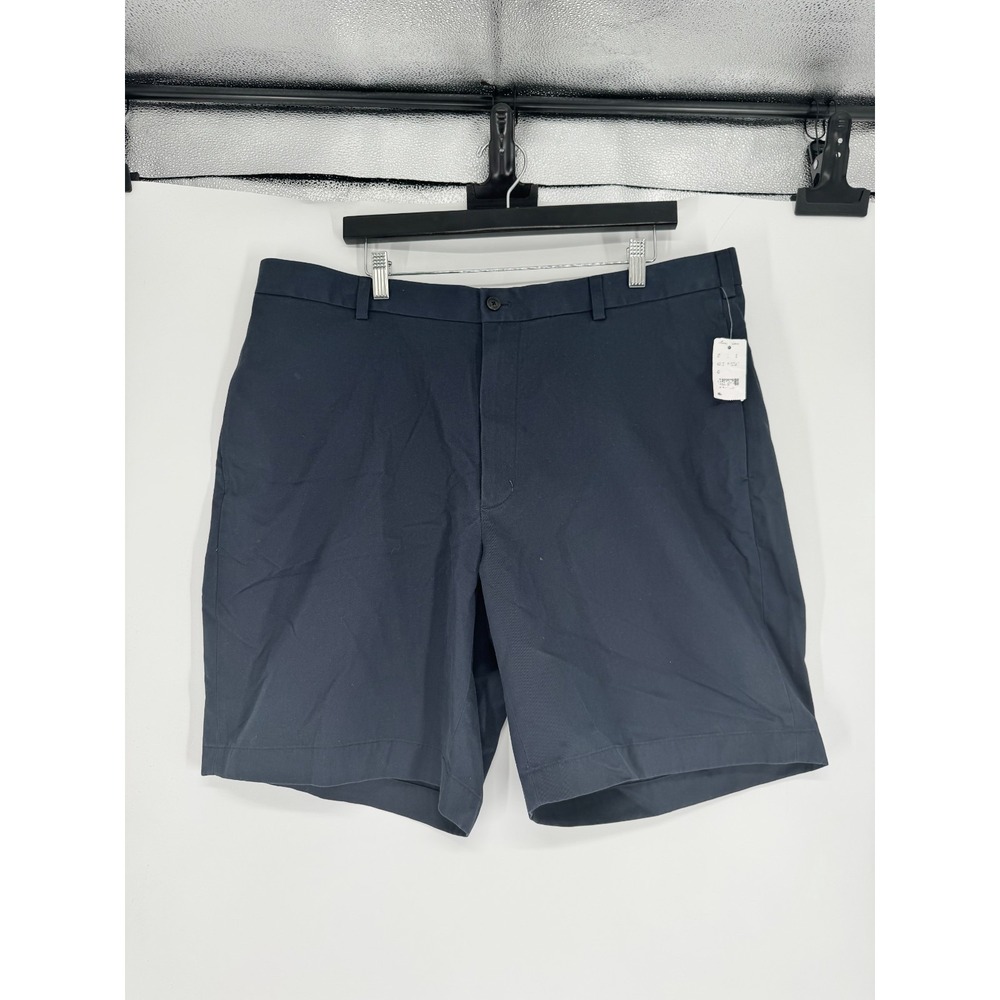 Brooks Brothers Lightweight Advantage Clark Chino Shorts Mens 40 Navy 9" Inseam
